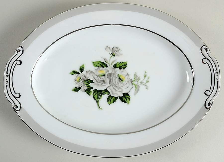 First Love 12" Oval Serving Platter by Gold Coast-1