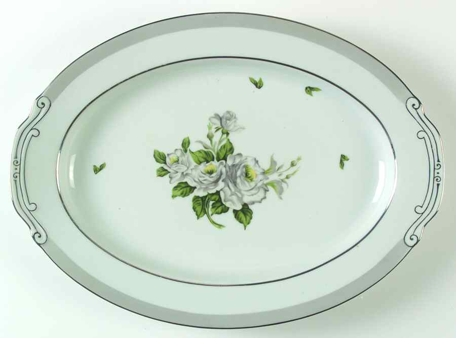First Love 16" Oval Serving Platter by Gold Coast-1