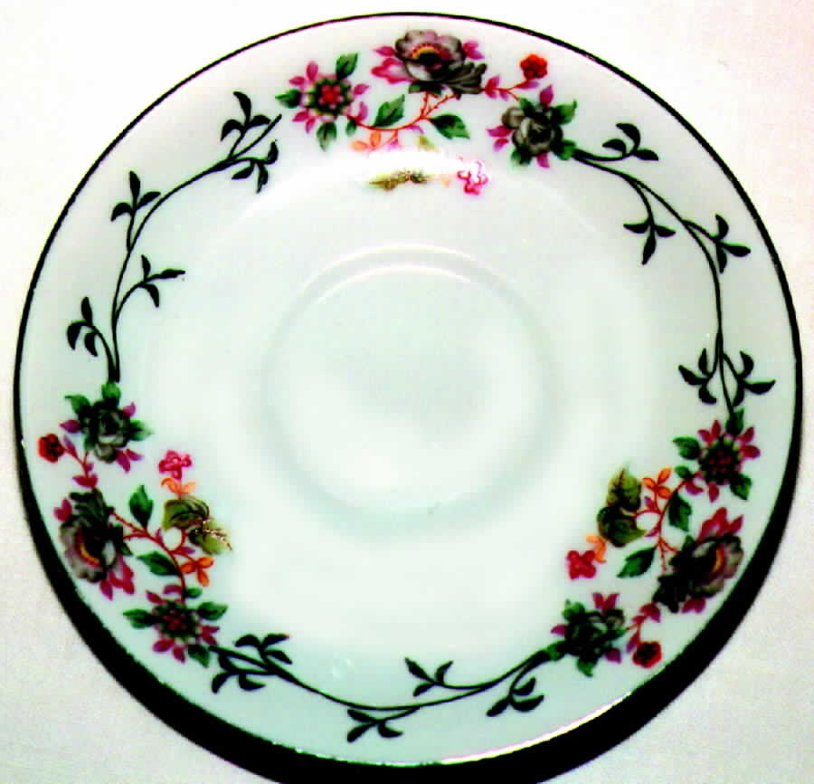 Floral Saucer by Gold Coast-1