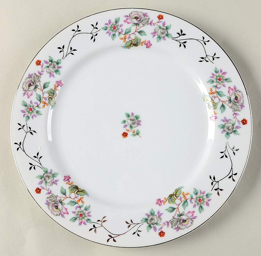 Floral Dinner Plate by Gold Coast-1