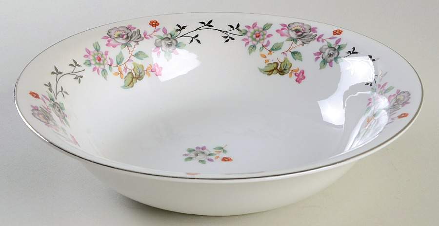 Floral 9" Round Vegetable Bowl by Gold Coast-1