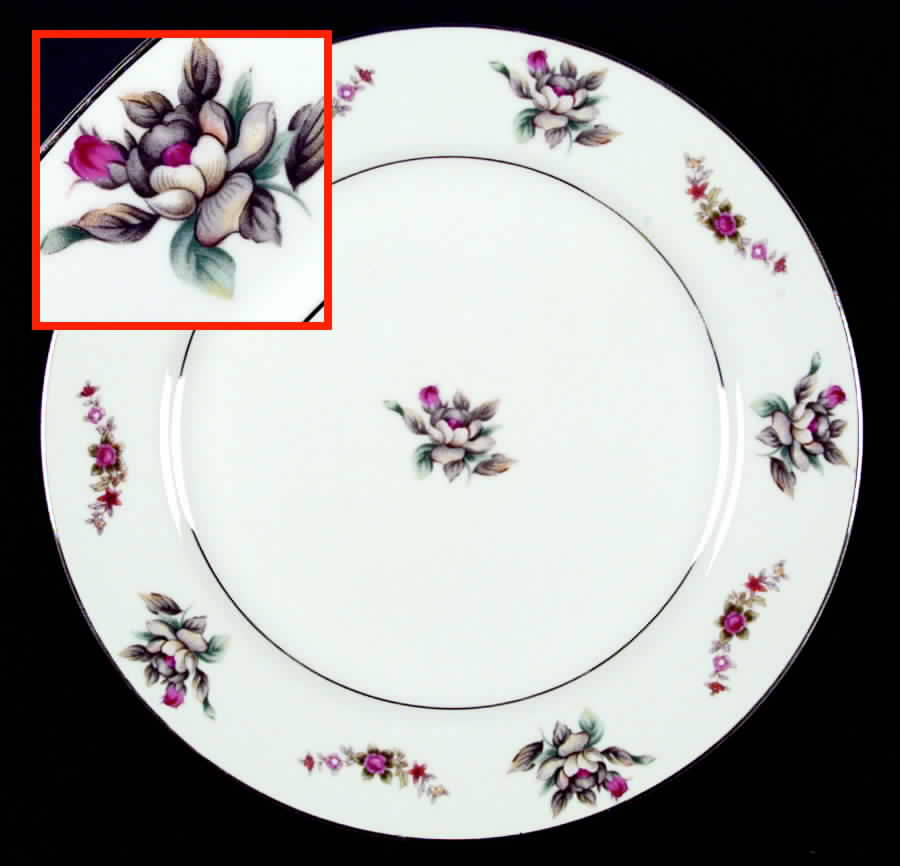 Southern Romance Dinner Plate by Gold Coast-1