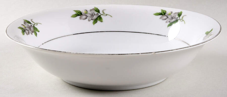 White Rose 9" Round Vegetable Bowl by Gold Coast-1