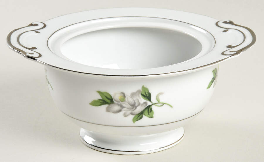 White Rose Sugar Bowl No Lid by Gold Coast-1