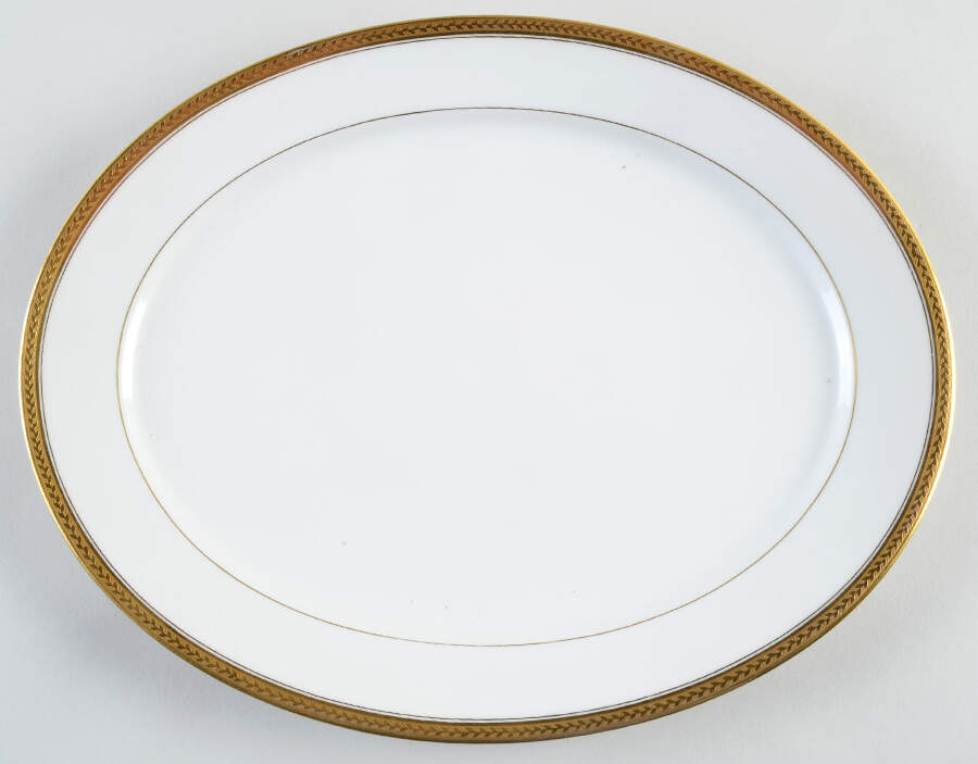 GDA27 13" Oval Serving Platter by Gerard, Dufraisseix & Abbot-1