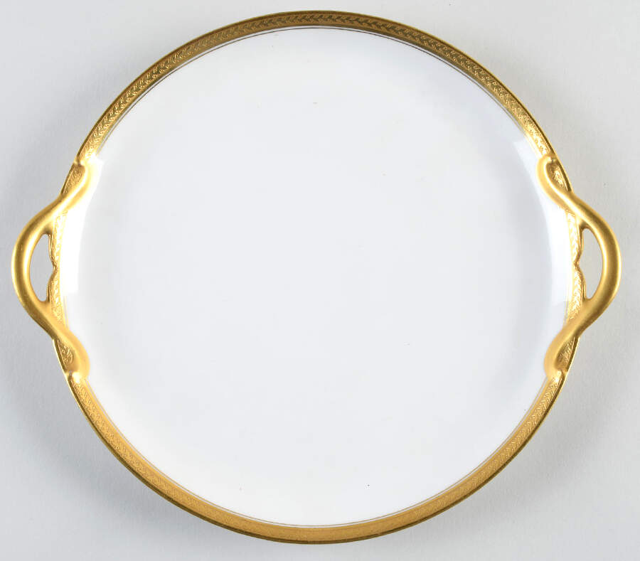 GDA27 Handled Cake Plate by Gerard, Dufraisseix & Abbot-1