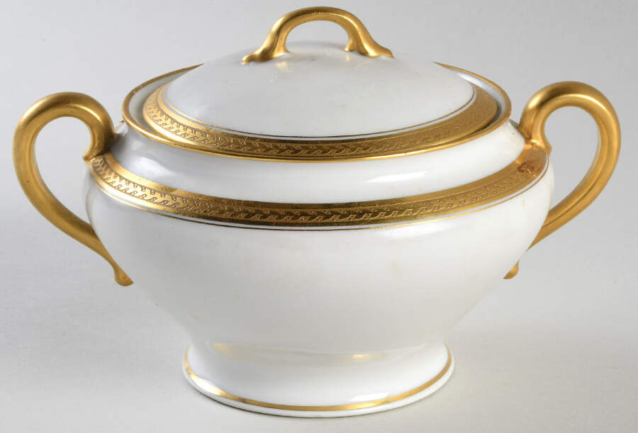 GDA27 Sugar Bowl & Lid by Gerard, Dufraisseix & Abbot-1