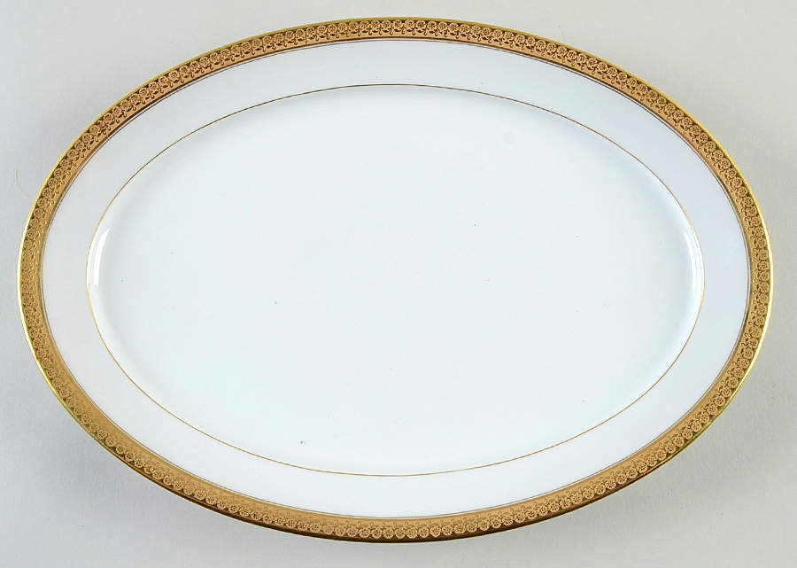 GDA35 13" Oval Serving Platter by Gerard, Dufraisseix & Abbot-1