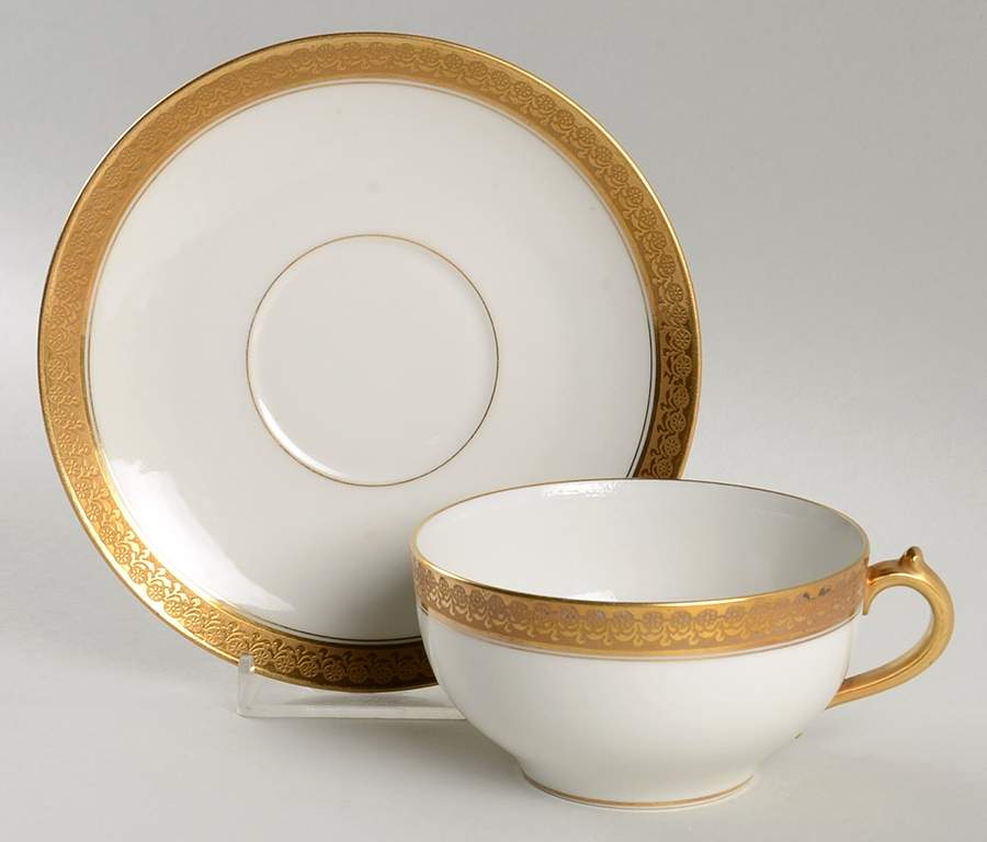 GDA35 Flat Cup & Saucer Set by Gerard, Dufraisseix & Abbot-1