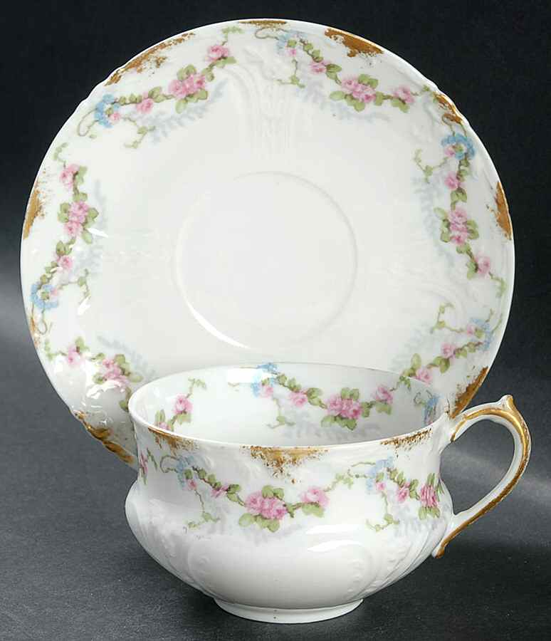 GDA38 Flat Cup & Saucer Set by Gerard, Dufraisseix & Abbot-1