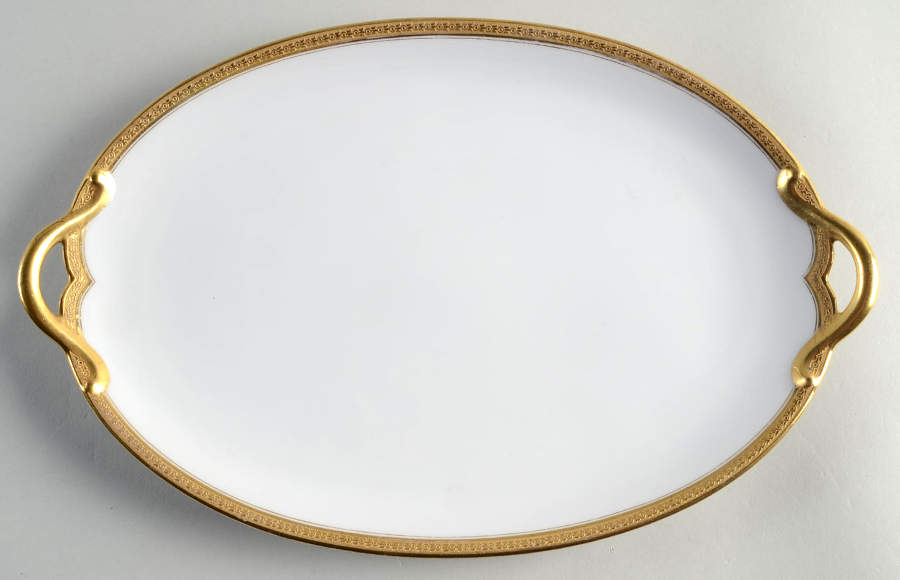 GDA40 12" Oval Serving Platter by Gerard, Dufraisseix & Abbot-1