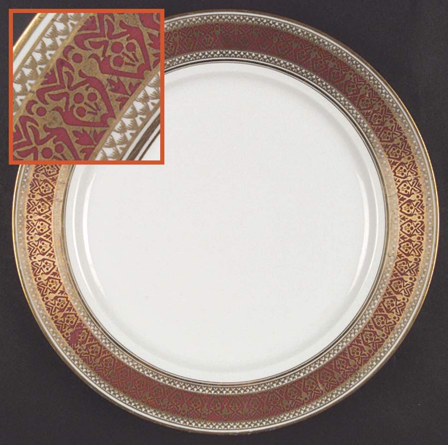 GDA45 Dinner Plate by Gerard, Dufraisseix & Abbot-1