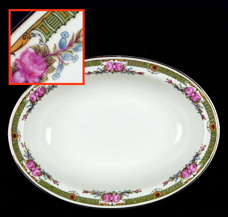 GDA46 9" Oval Vegetable Bowl by Gerard, Dufraisseix & Abbot-1