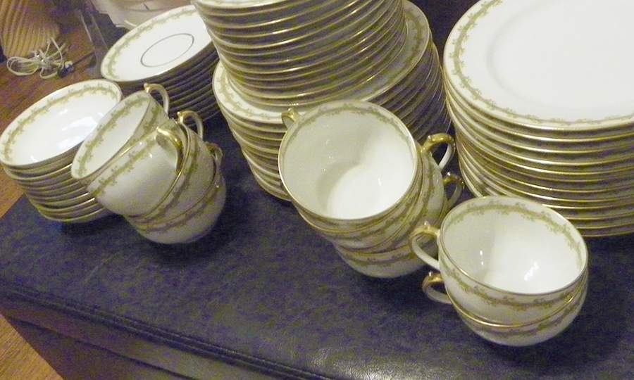 GDA47 Flat Cup & Saucer Set by Gerard, Dufraisseix & Abbot-1