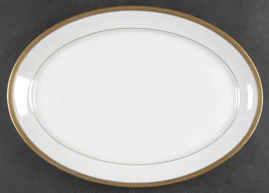 GDA5 15" Oval Serving Platter by Gerard, Dufraisseix & Abbot-1