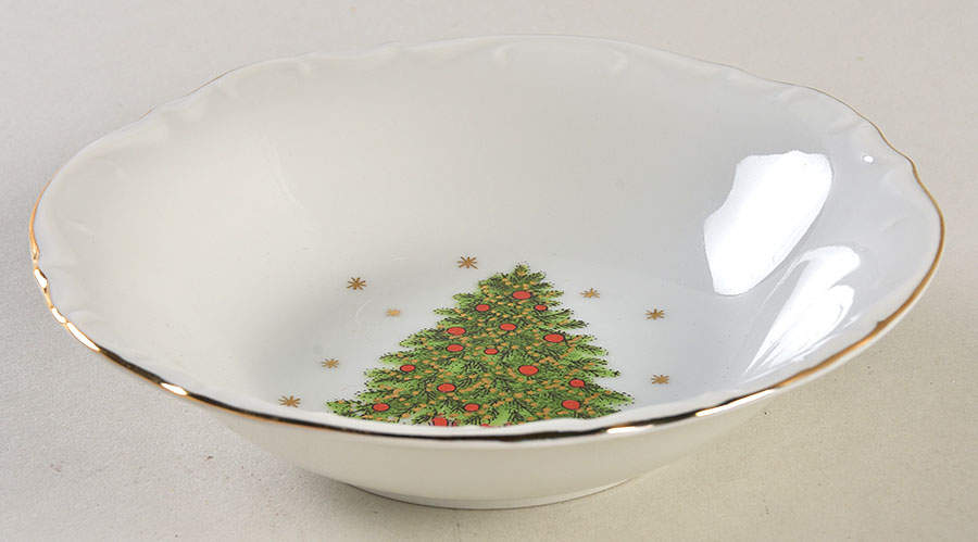 Christmas Tree (Smooth) Fruit/Dessert (Sauce) Bowl by George Good-1