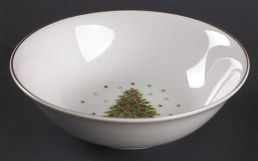 Christmas Tree (Smooth) Coupe Cereal Bowl by George Good-1