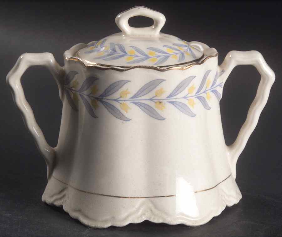 Apollo Sugar Bowl & Lid by WS George-1
