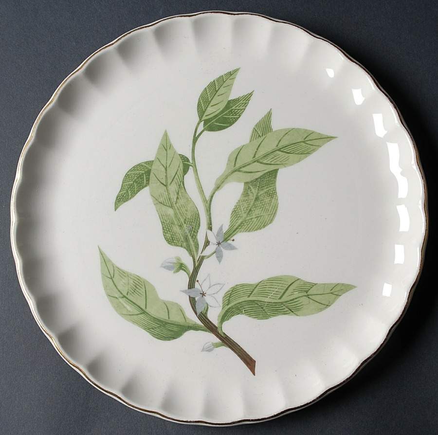B8760 Luncheon Plate by WS George-1