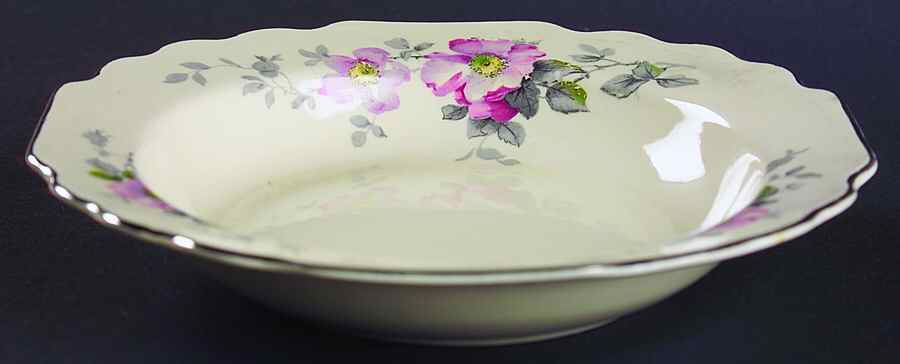 Blossoms Rim Soup Bowl by WS George-1
