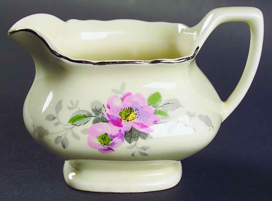 Blossoms Creamer by WS George-1
