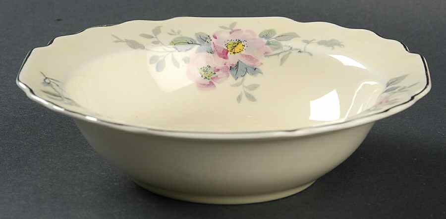 Blossoms Rim Cereal Bowl by WS George-1