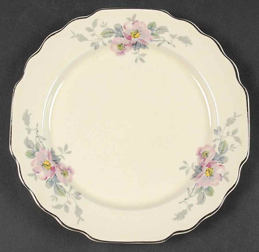 Blossoms Salad Plate by WS George-1