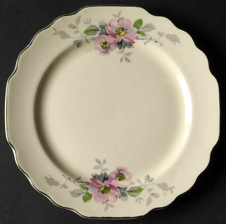 Blossoms Bread & Butter Plate by WS George-1