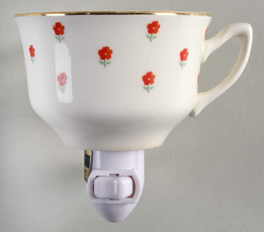 Blushing Rose Dalrymple (Lido) 1 5/8" + cup (H) Night Light/Cup HC by WS George-1