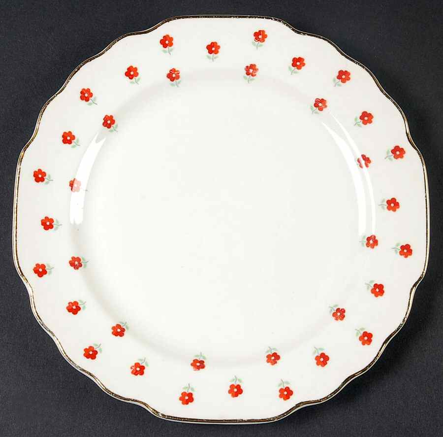 Blushing Rose Dalrymple (Lido) Bread & Butter Plate by WS George-1