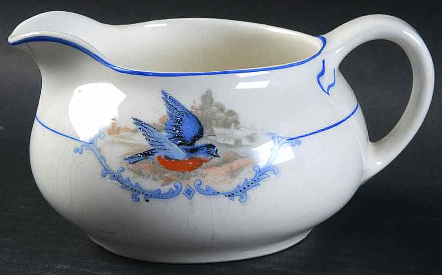 Bluebird Creamer by WS George-1