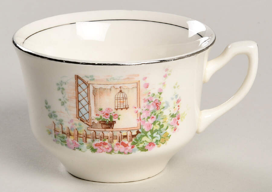 Breakfast Nook Flat Cup by WS George-1