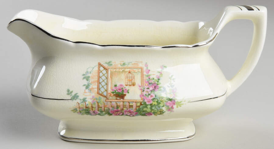Breakfast Nook Gravy Boat by WS George-1