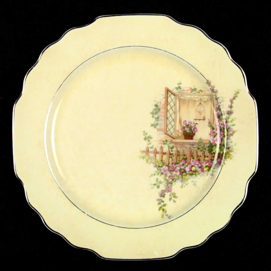 Breakfast Nook Dinner Plate by WS George-1
