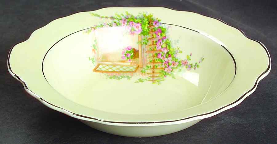 Breakfast Nook Lugged Cereal Bowl by WS George-1