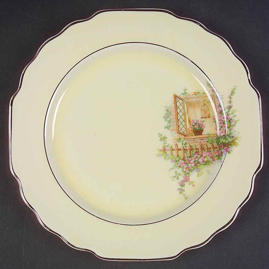 Breakfast Nook Salad Plate by WS George-1