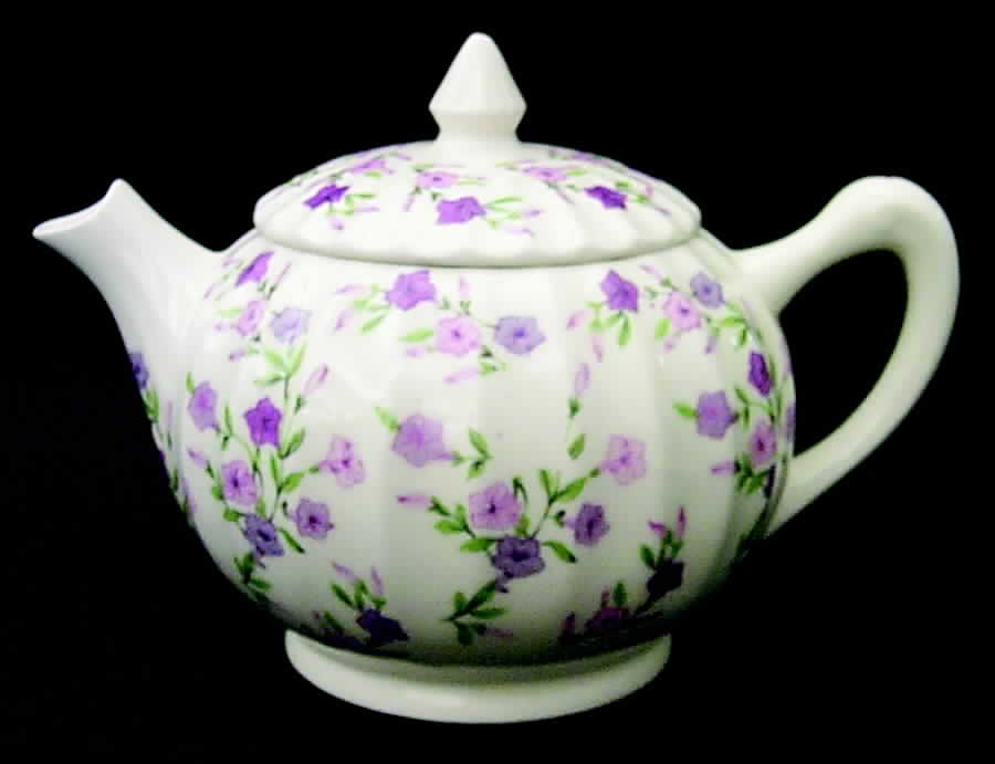 Fiesta Teapot & Lid by WS George-1