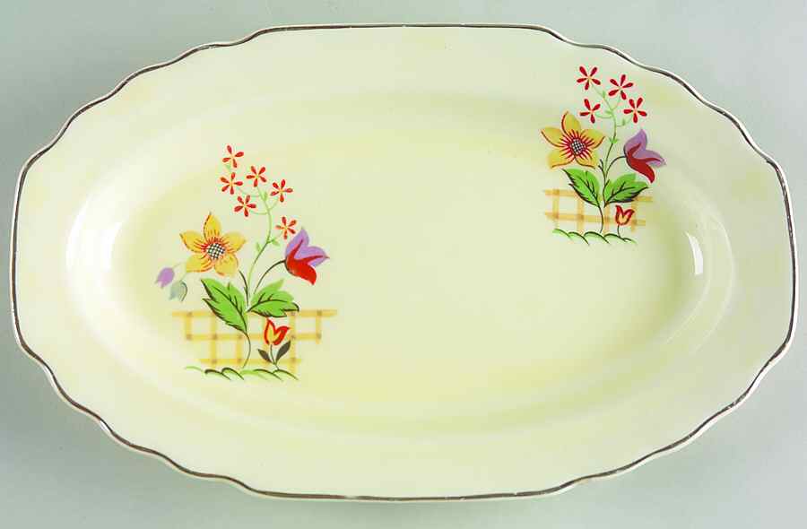 Gaylea (Lido, Canarytone) Relish/Gravy Underplate by WS George-1