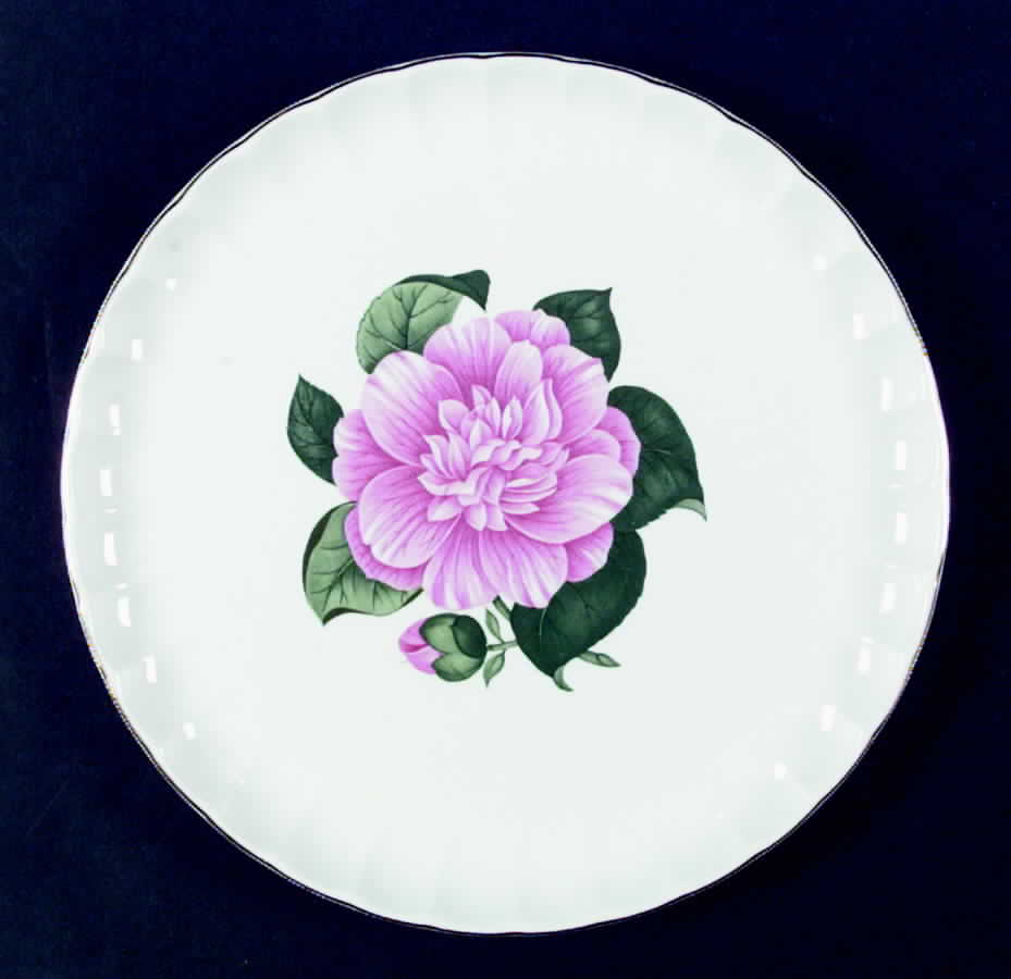 Camellia Dinner Plate by WS George-1