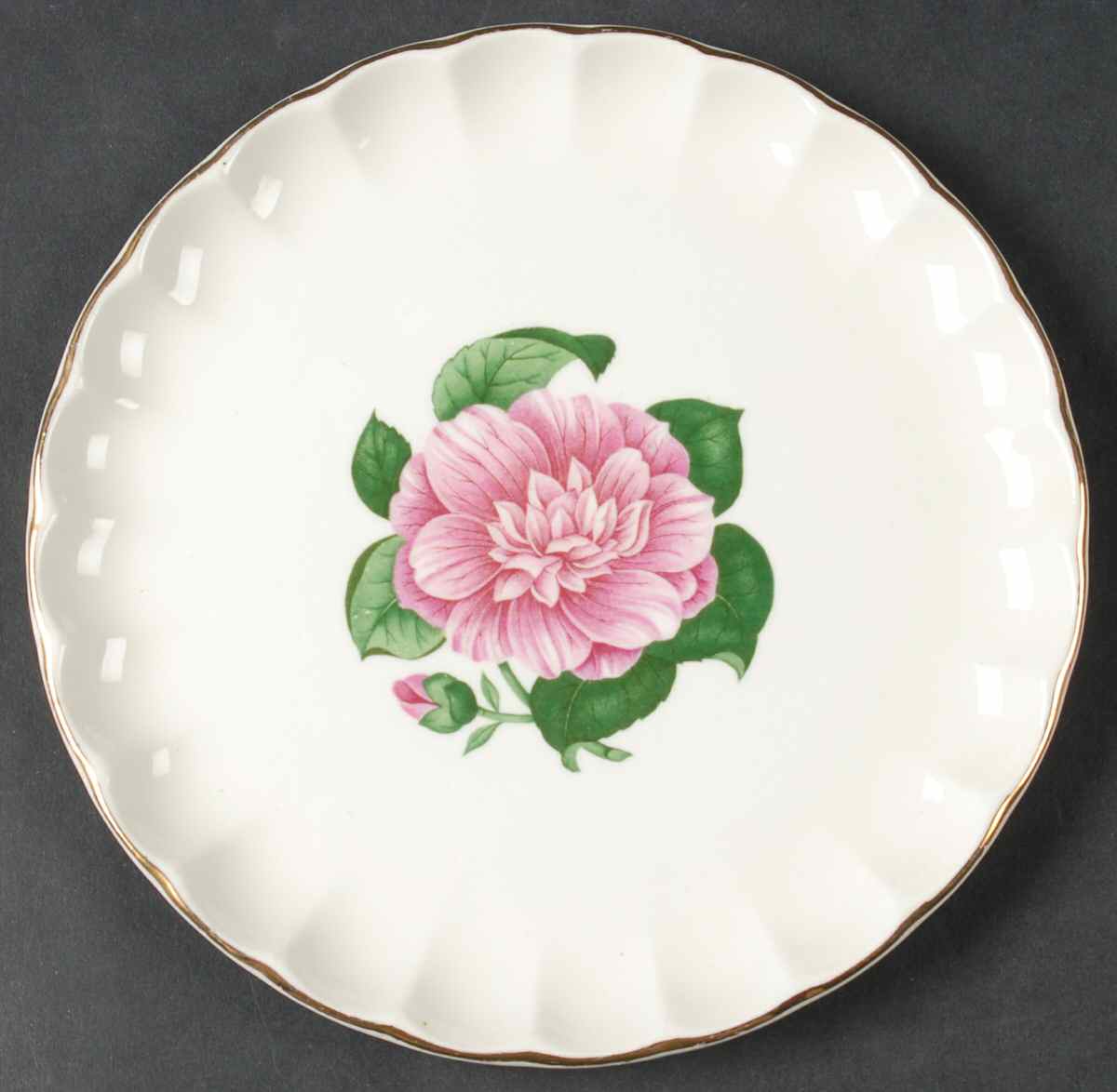 Camellia Bread & Butter Plate by WS George-1