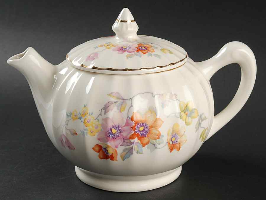GEO102 Teapot & Lid by WS George-1
