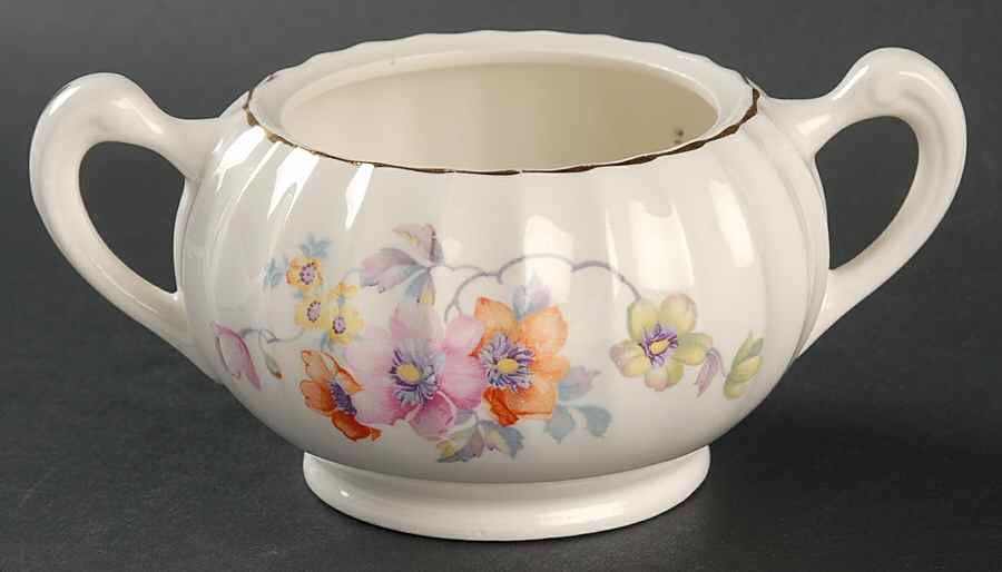 GEO102 Sugar Bowl No Lid by WS George-1