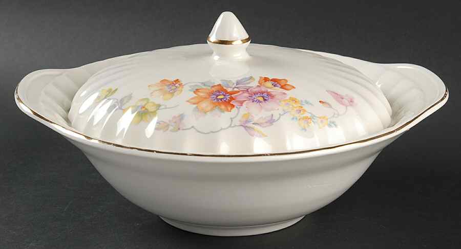 GEO102 Round Covered Vegetable by WS George-1