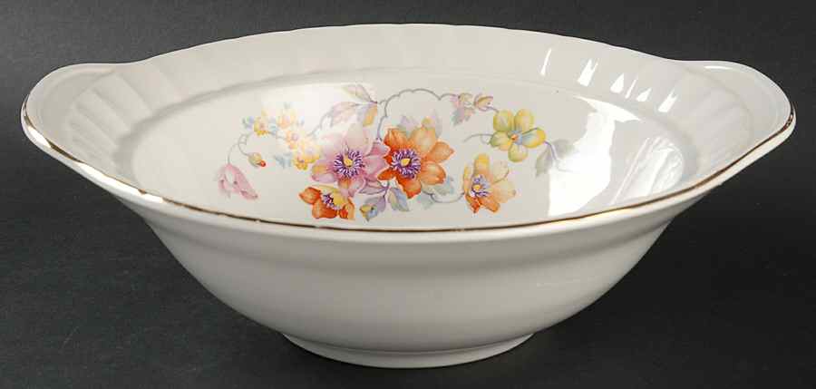 GEO102 Round Vegetable No Lid by WS George-1