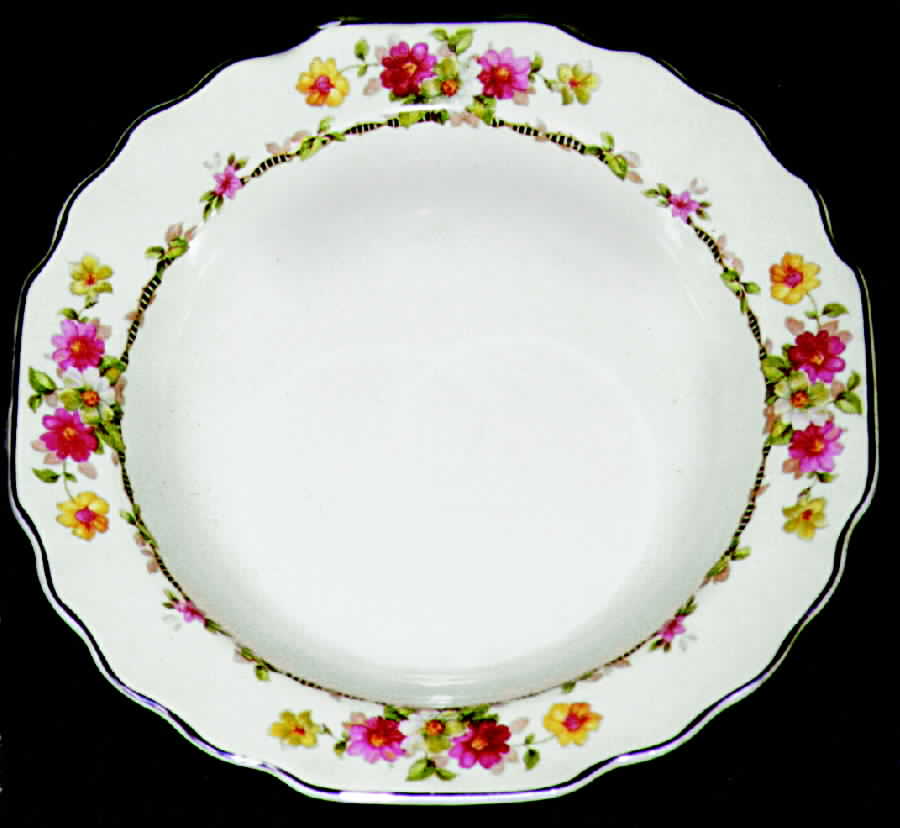 GEO106 Rim Soup Bowl by WS George-1