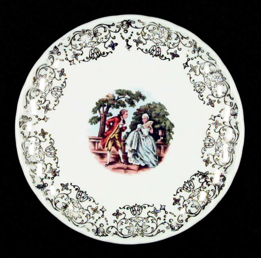 GEO117 Bread & Butter Plate by WS George-1