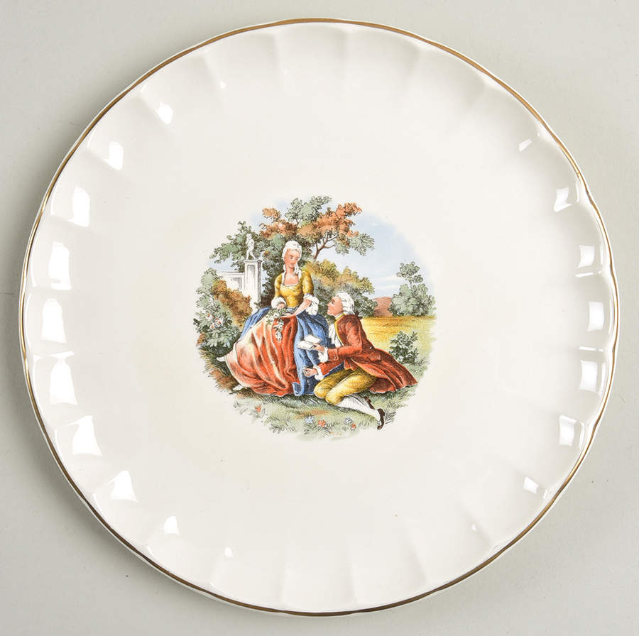 GEO118 Salad Plate by WS George-1