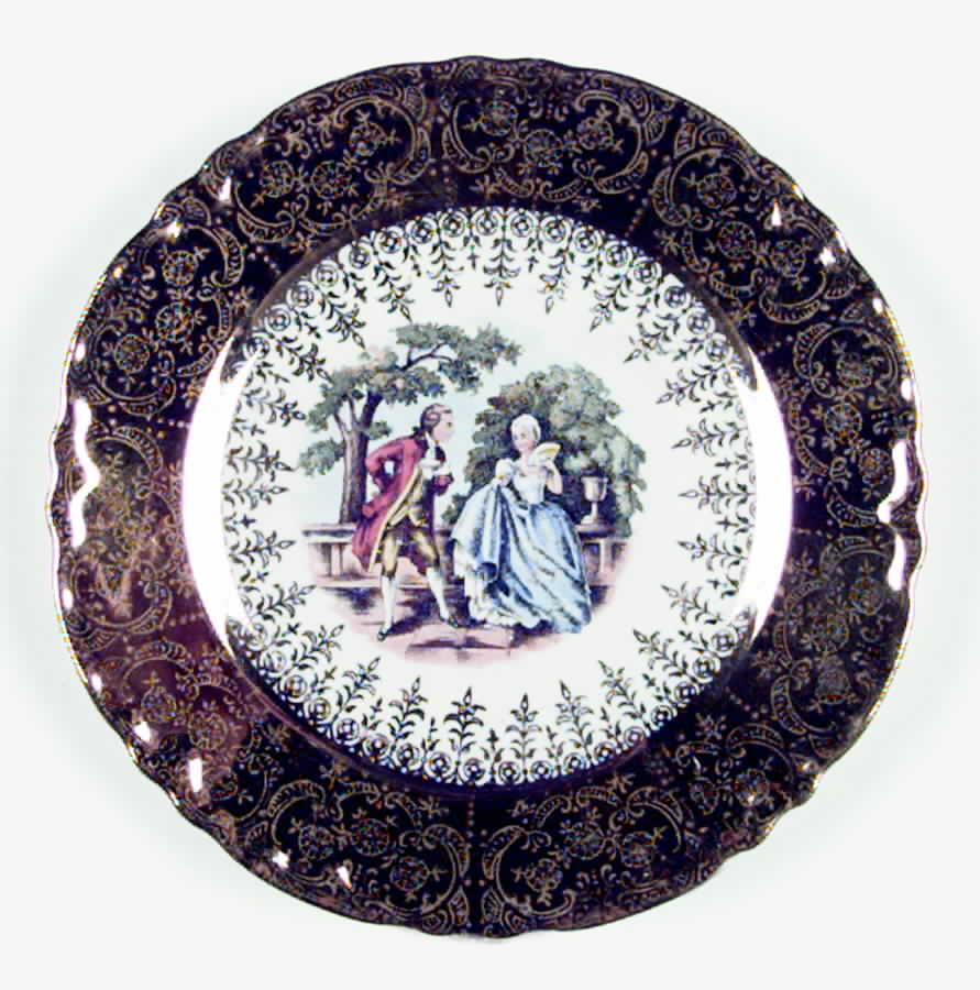 GEO12  Bread & Butter Plate by WS George-1