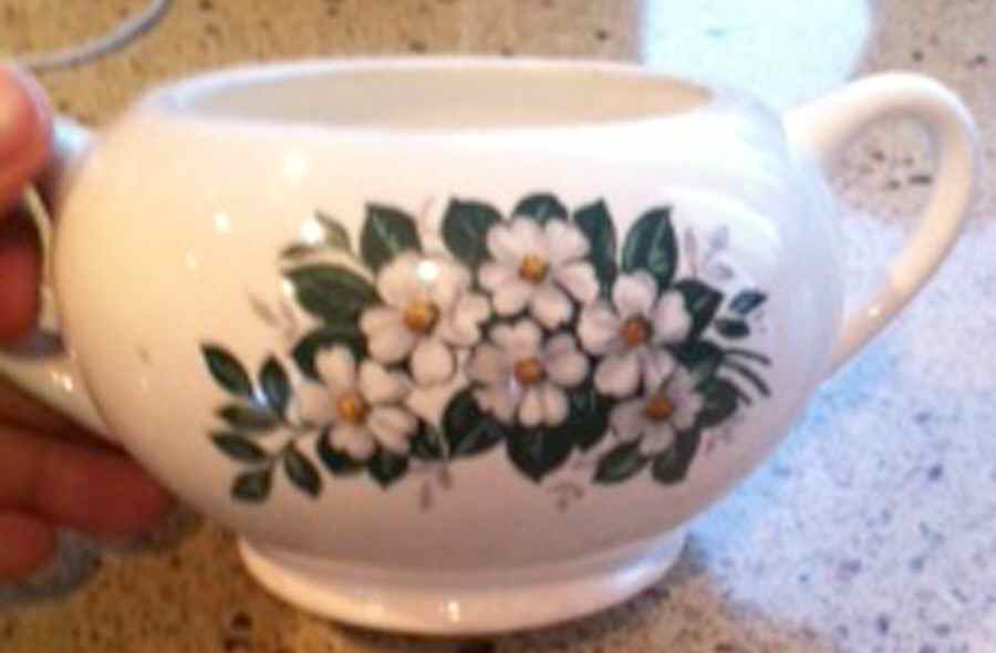 GEO120 Sugar Bowl No Lid by WS George-1