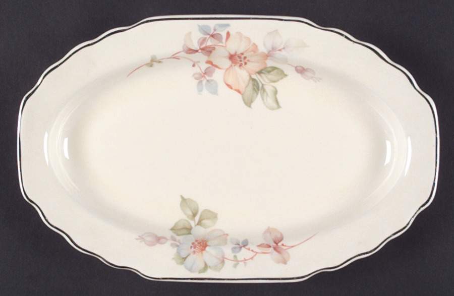 GEO123 13" Oval Serving Platter by WS George-1